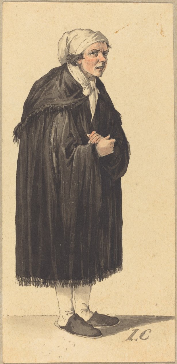 Un personaggio di Londra da Isaac Cruikshank