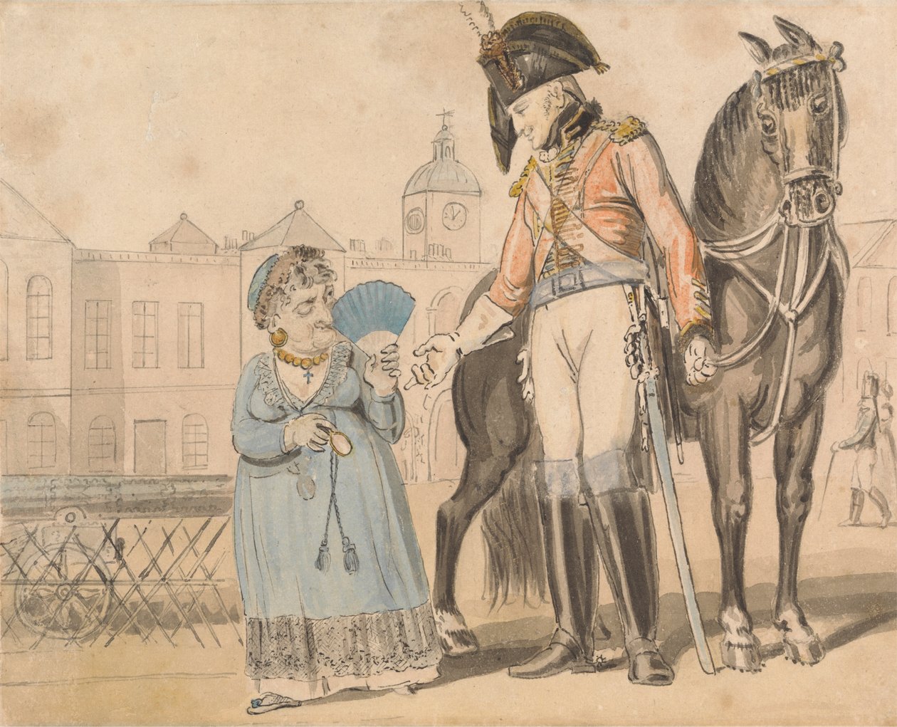 Canzone comica: Il dragone audace da Isaac Cruikshank