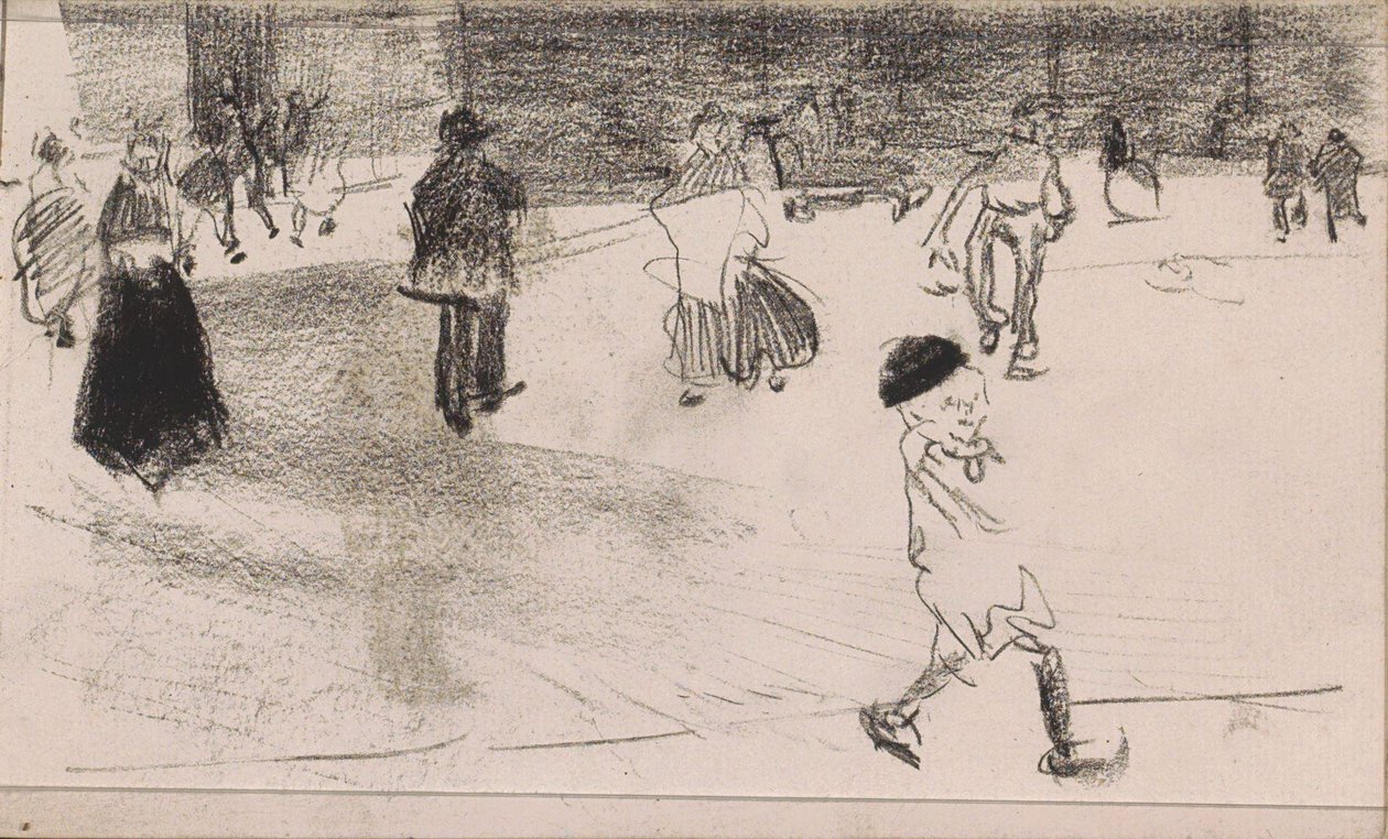 Figure in strada da Isaac Israels