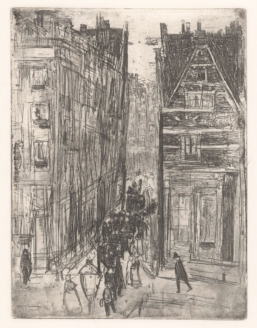 Gasthuismolensteeg ad Amsterdam da Isaac Israels