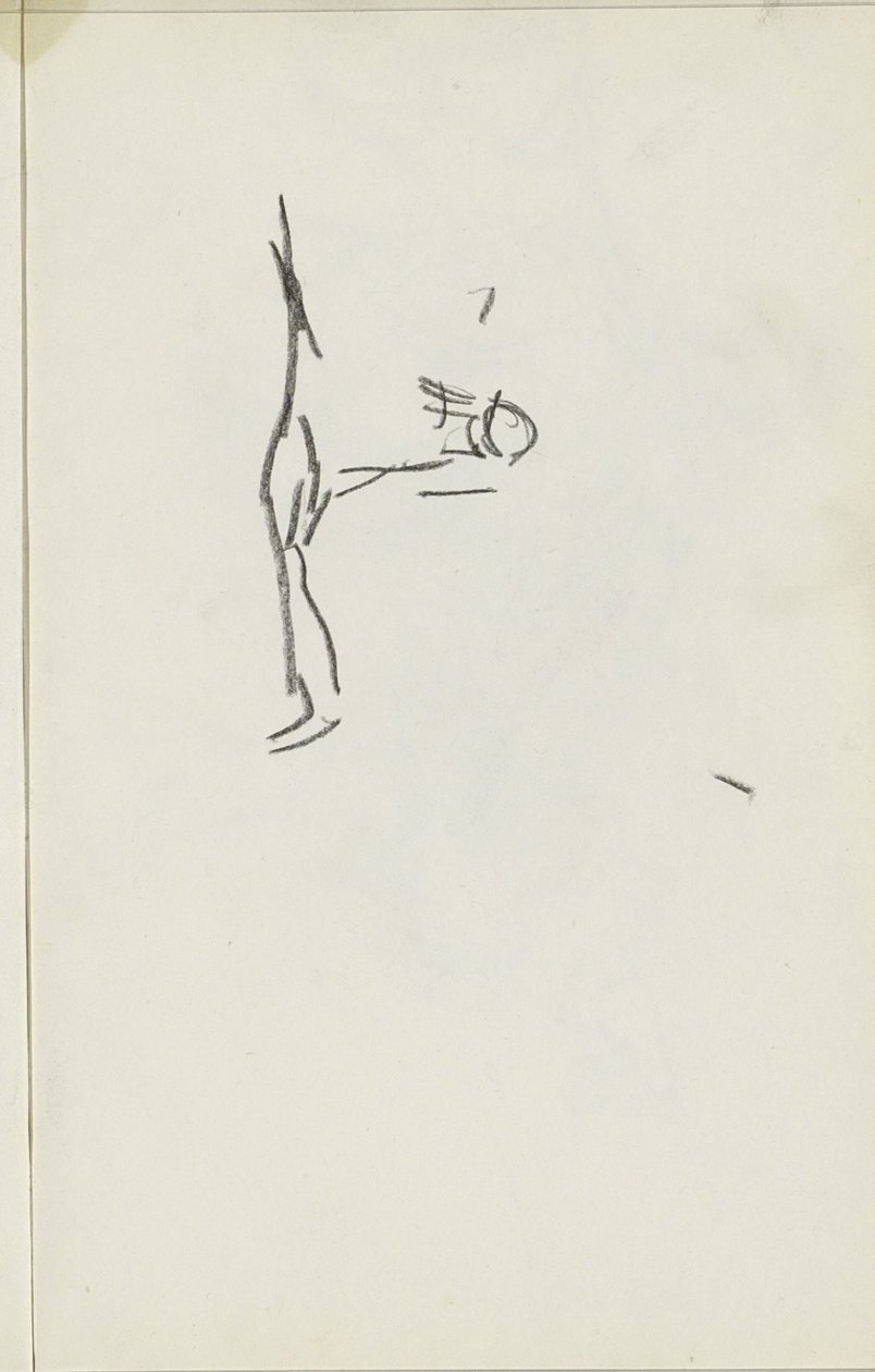 Studio, forse uno studio di figura da Isaac Israels