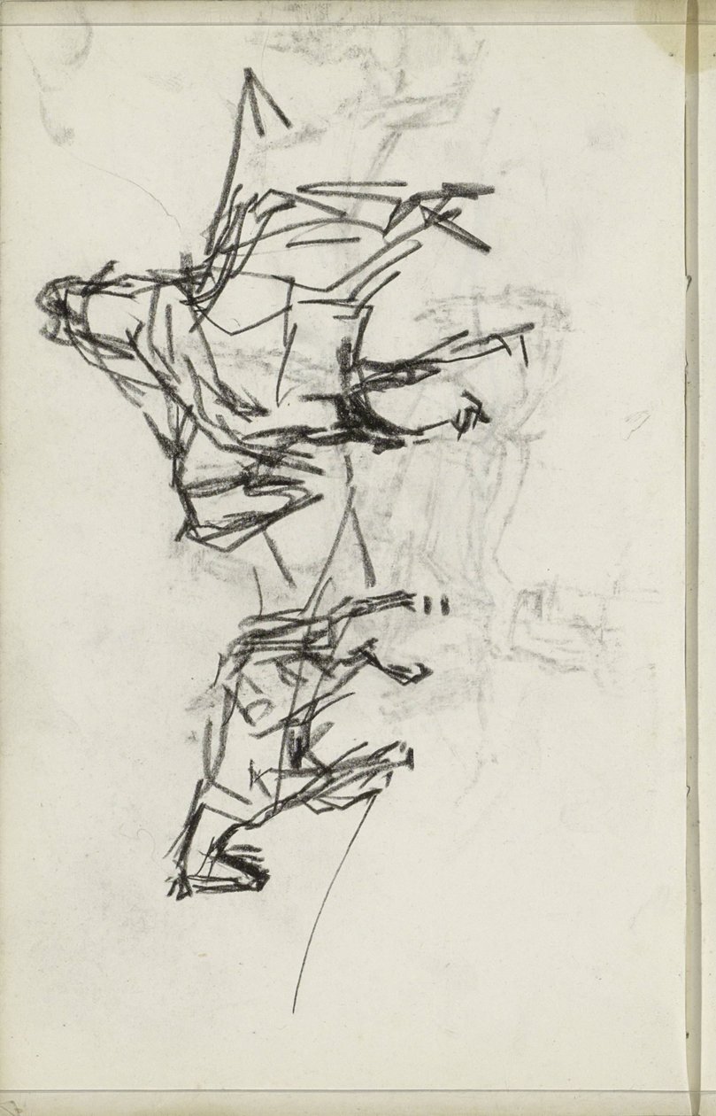 Due cavalli con un cavaliere da Isaac Israels