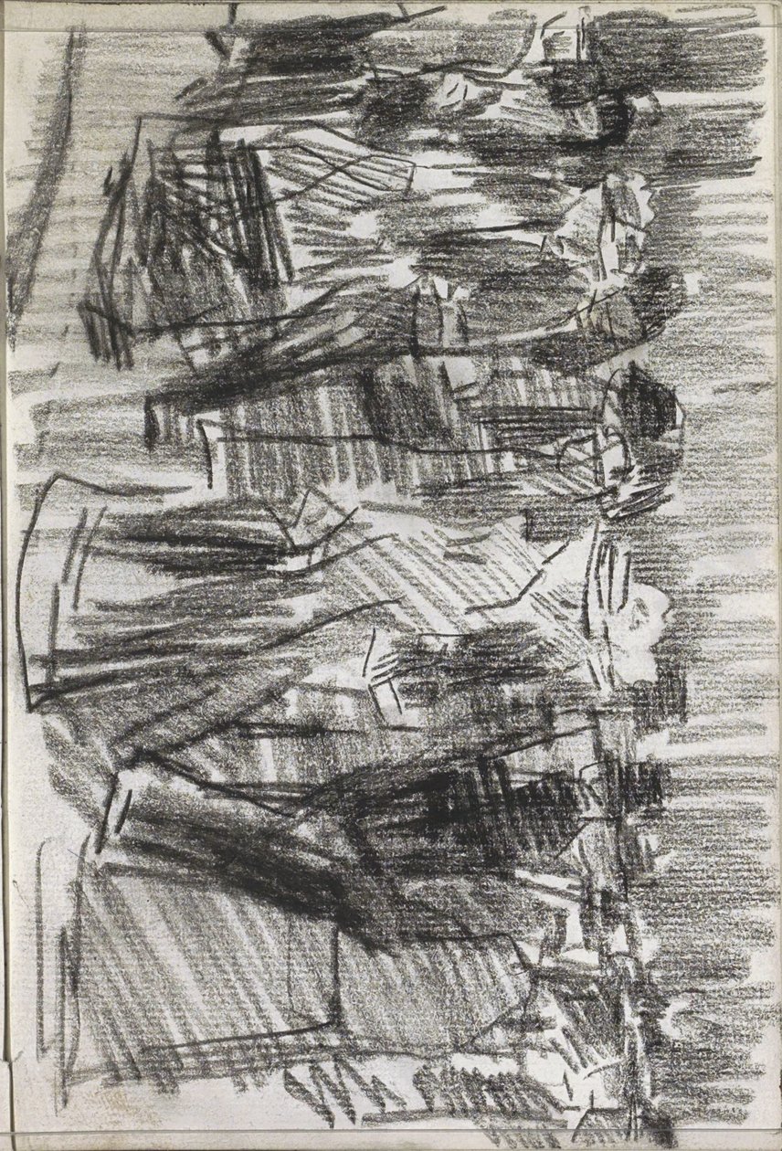 Donne e uomini per strada da Isaac Israels