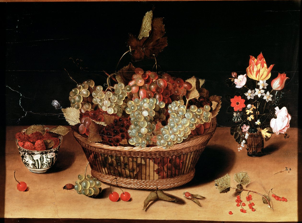Natura morta con fiori e frutti da Isaac Soreau