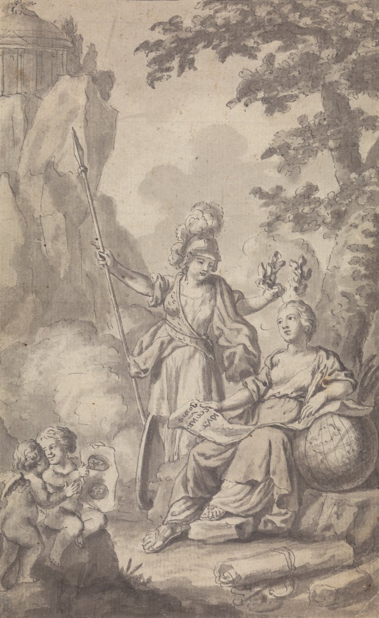 Frontespizio per Town and Country Magazine, Vol. II, No. 1 da Isaac Taylor