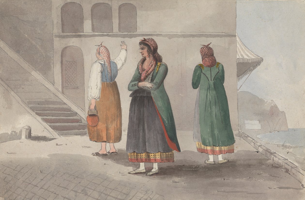 Costume a Procida-Napoli da Isaac Weld