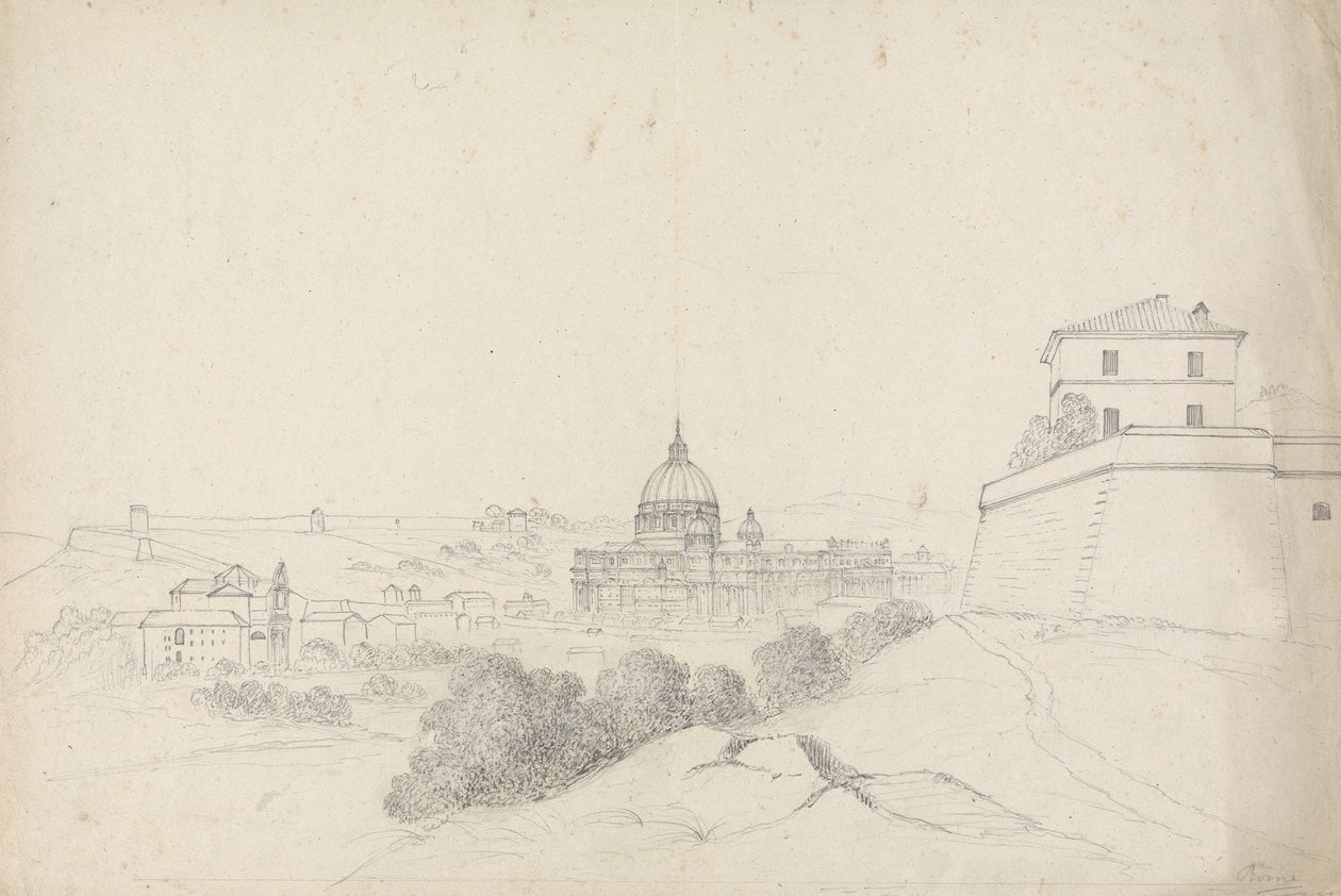 San Pietro e dintorni, Roma da Isaac Weld