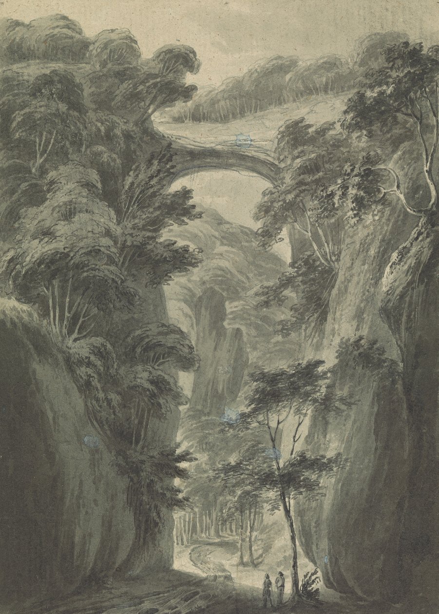 Veduta del Ponte di Roccia da Isaac Weld