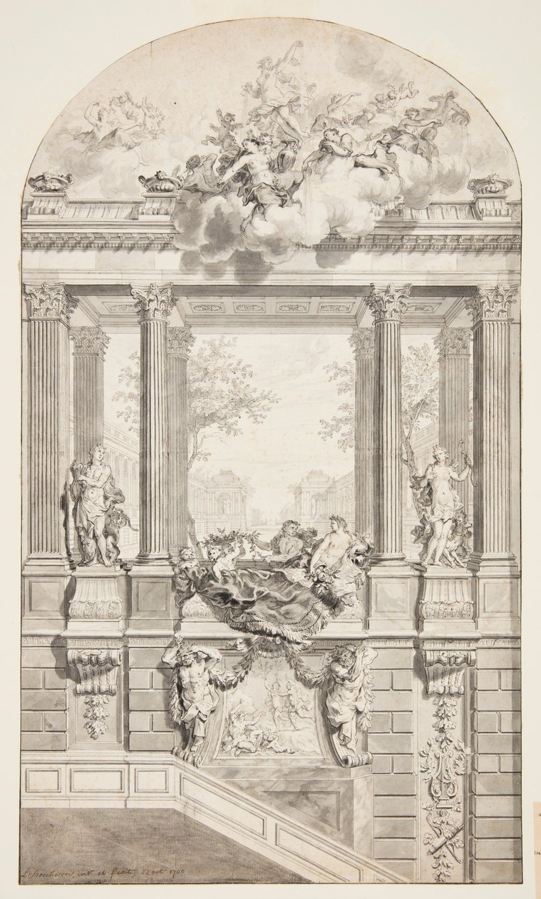 Design per scala, Castello di Voorst, L