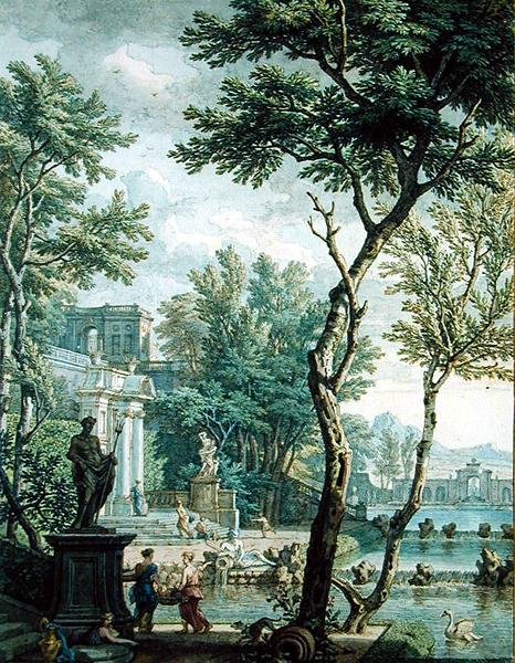 Palazzo e Parco Ideale da Isaac de Moucheron