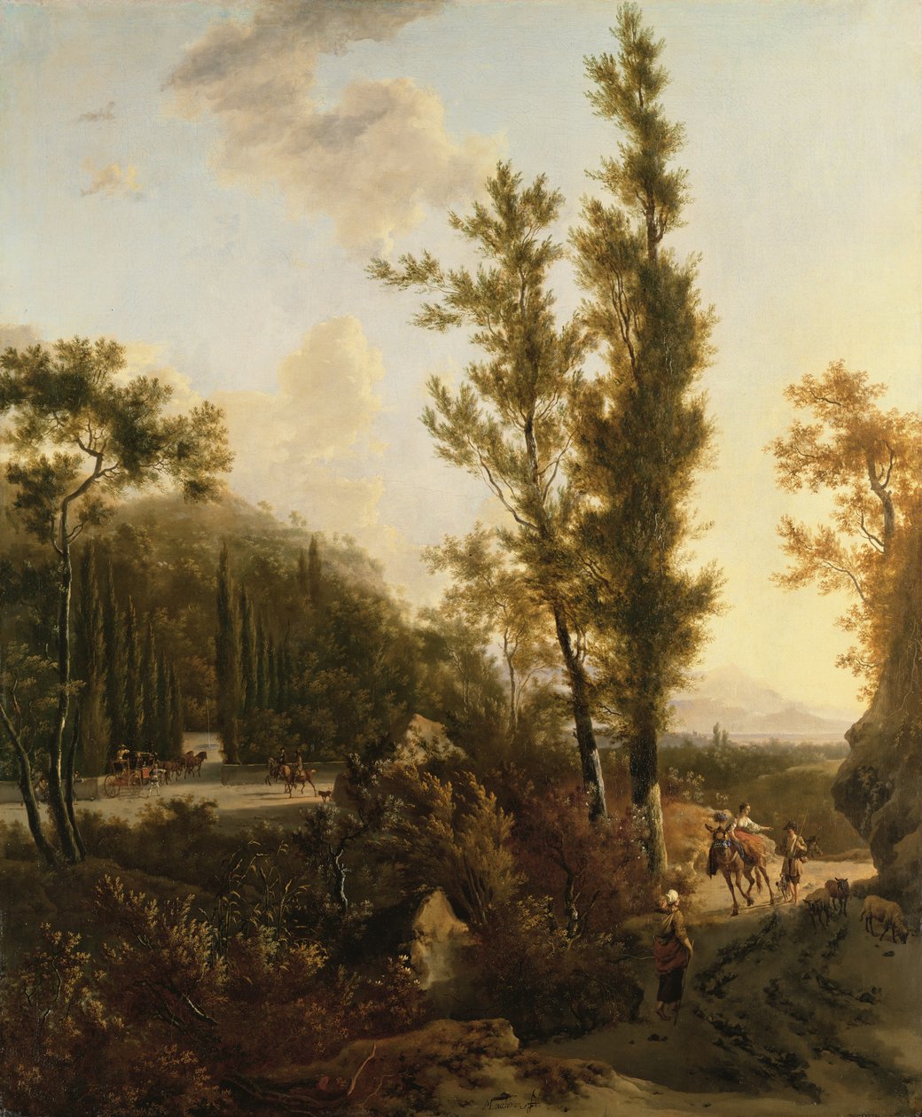 Paesaggio da Isaac de Moucheron
