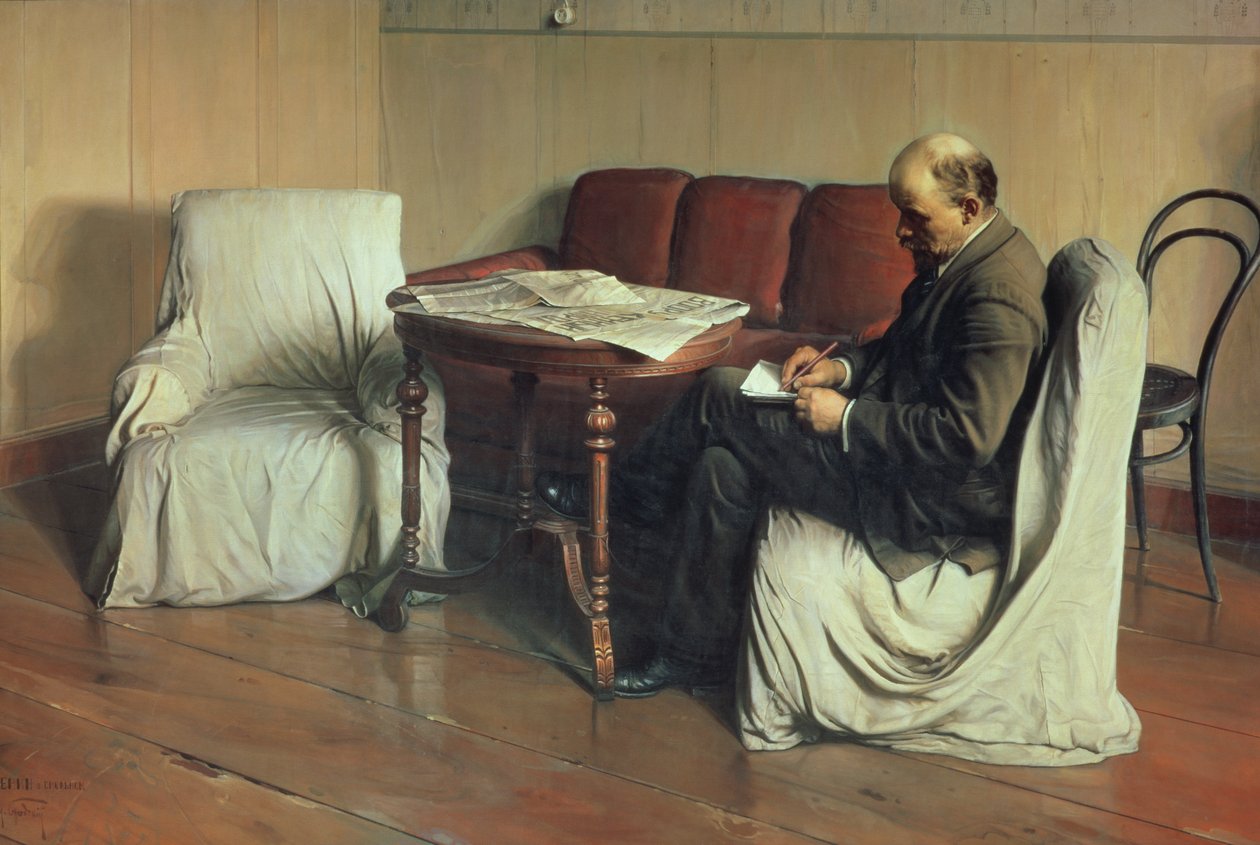 Vladimir Lenin (1870-1924) a Smolny, 1930 da Isaak Israilevich Brodsky