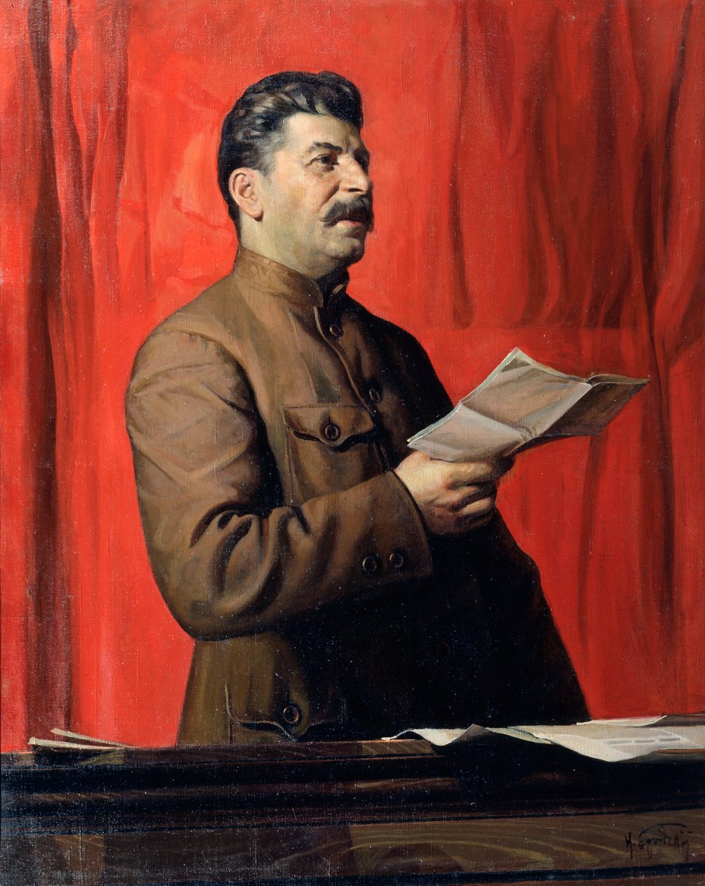 Ritratto di Joseph Stalin da Isaak Israilevich Brodsky