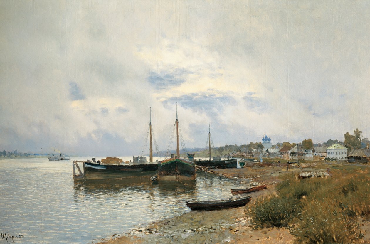 Dopo la pioggia. Plyos, 1889 da Isaak Ilyich Levitan