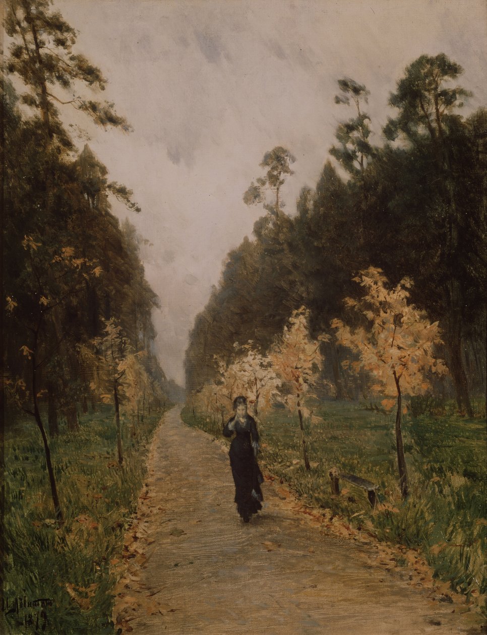 Giornata autunnale. Sokolniki da Isaak Ilyich Levitan