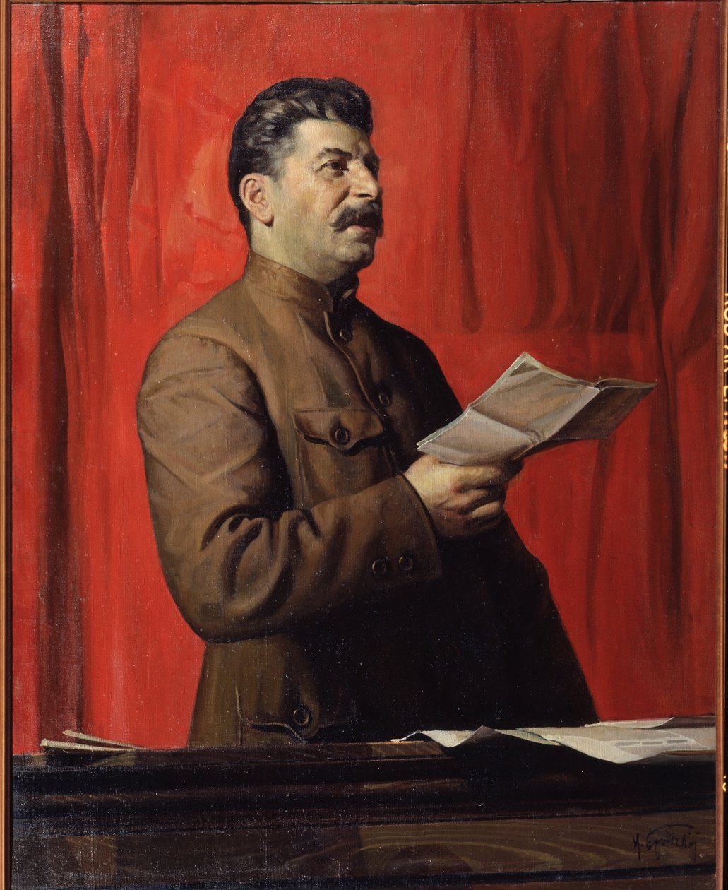 Ritratto di Stalin da Isaak Israilevich Brodsky