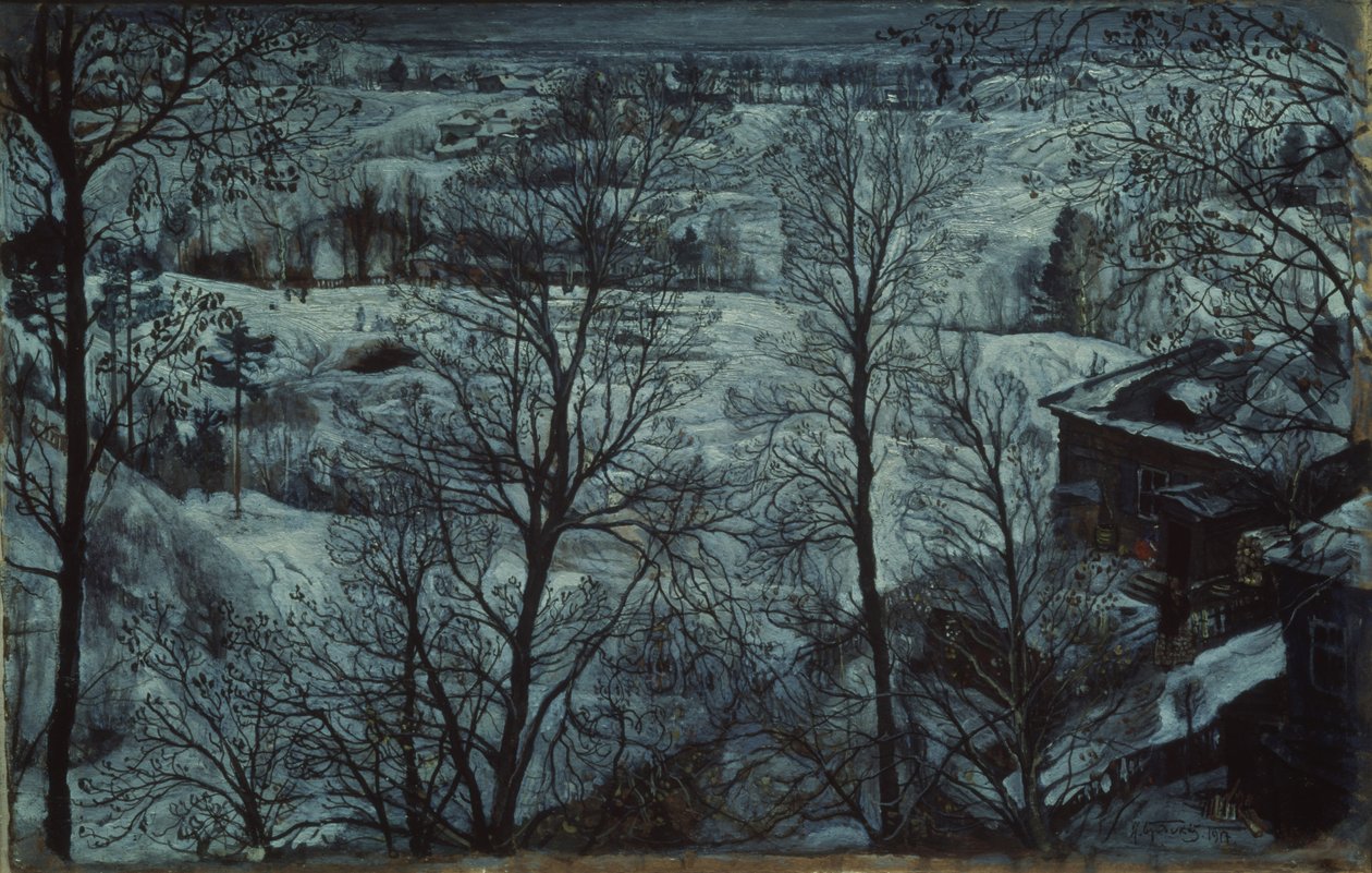 Paesaggio Invernale, 1917 da Isaak Israilevich Brodsky