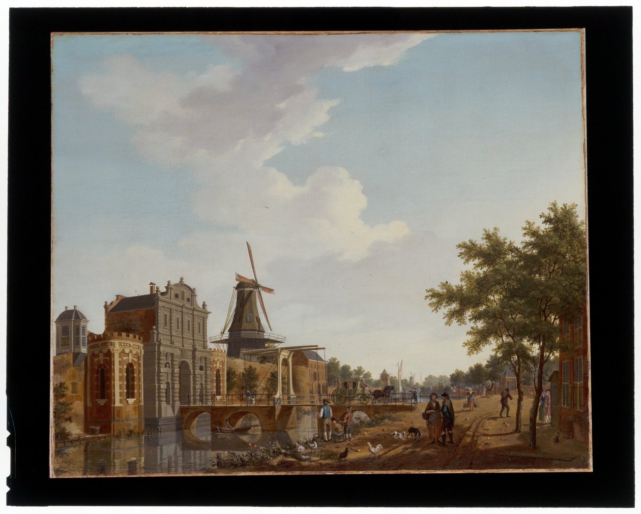 La Catharijnepoort a Utrecht da Isaak Ouwater