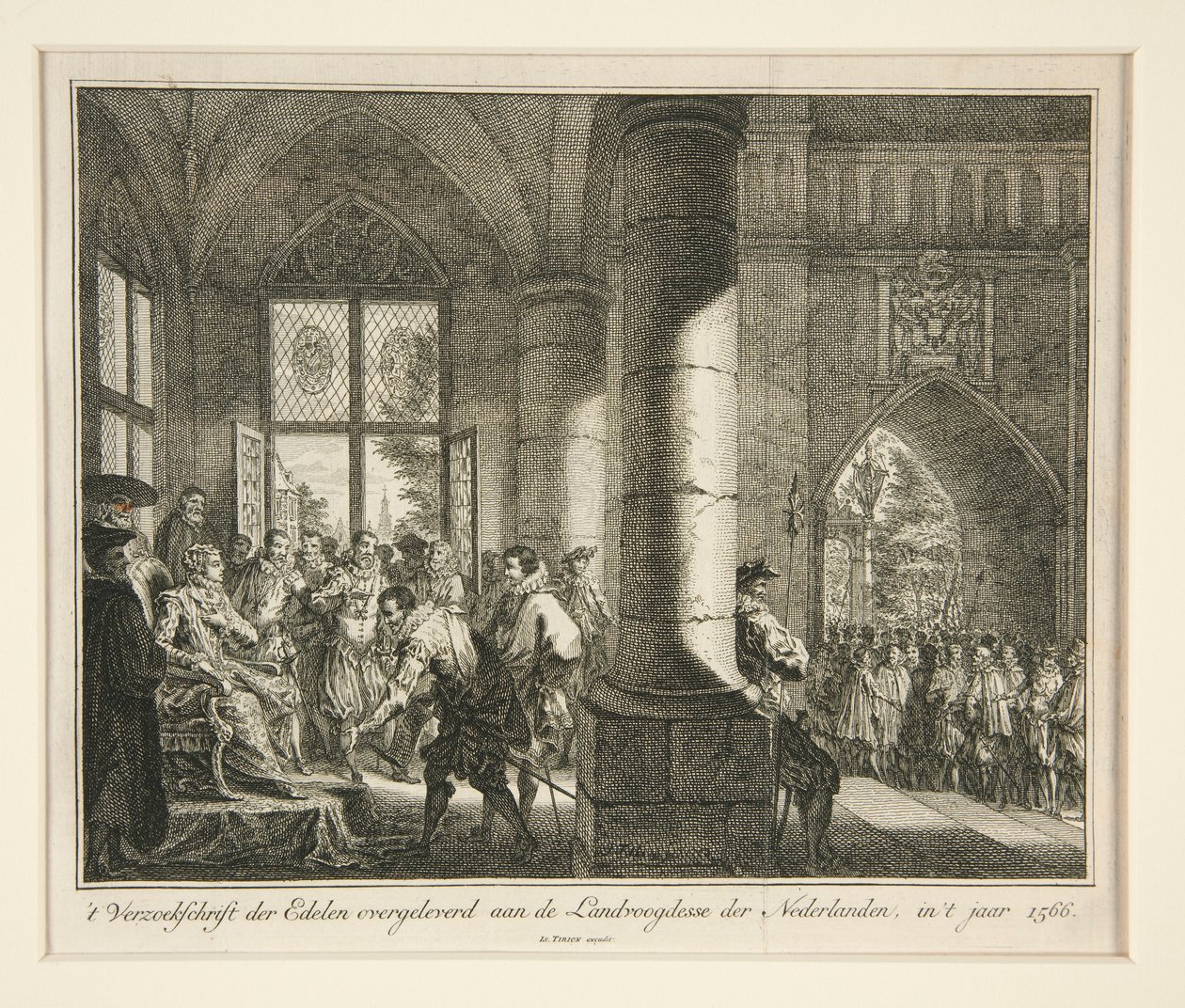 Verzoekschrift der Edelen overgeleverd aan de Landvoogdene der Nederlanden, in da Isaak Tirion