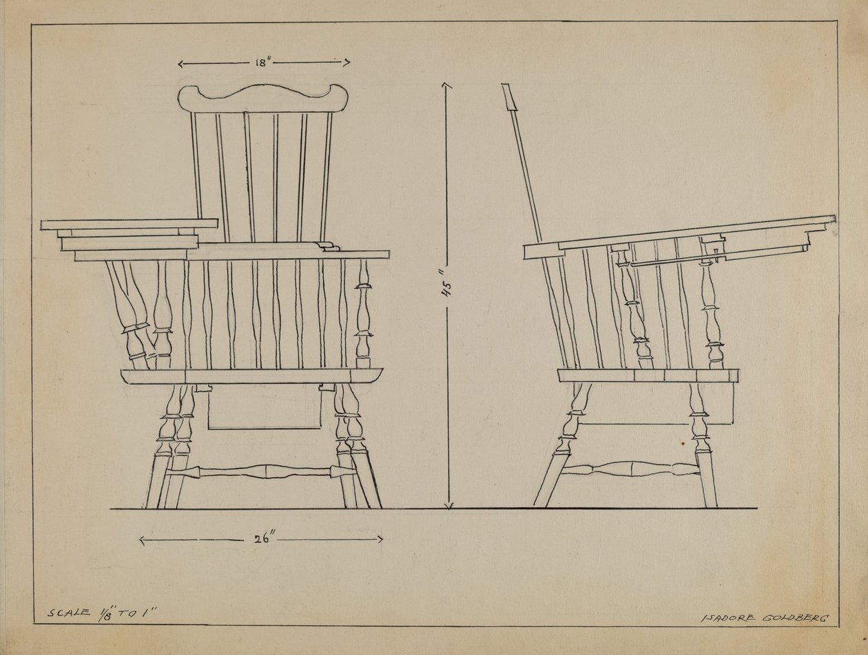 Sedia da Isadore Goldberg