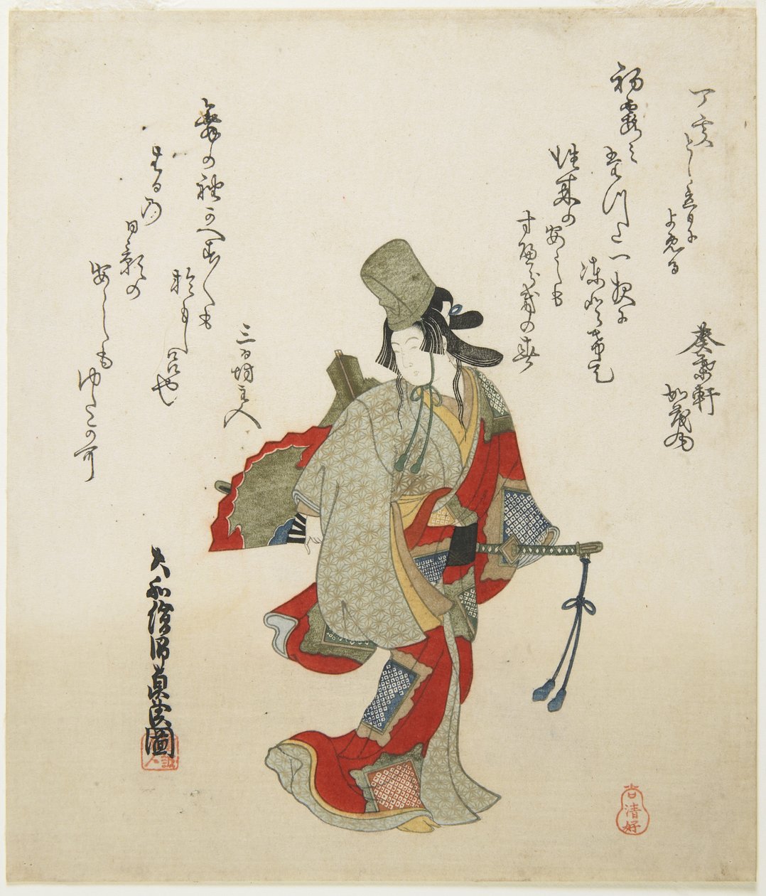 Danzatrice, XIX secolo da Ishi Matora