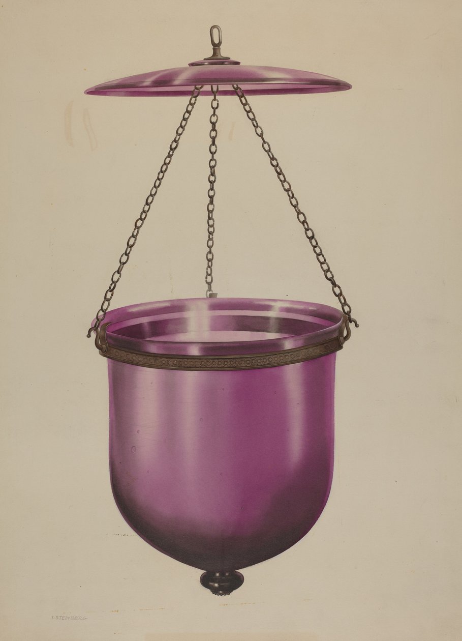 Lampada sospesa da Isidore Steinberg