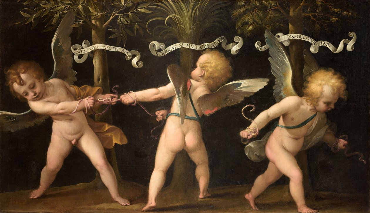 Allegoria con Cherubini Alati, c. 1635 da Isidoro Bianchi