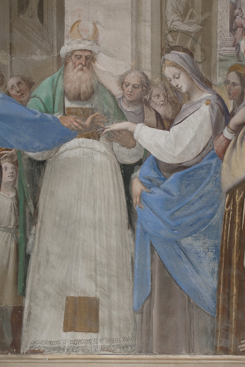 (dettaglio) Il matrimonio della Vergine Maria da Isidoro Bianchi