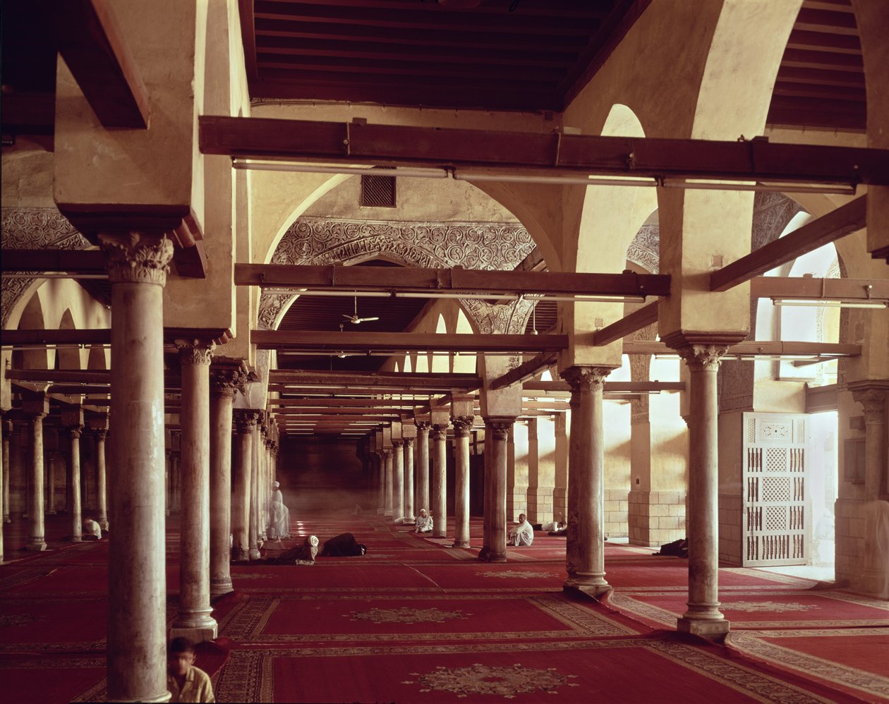 Il Qibla Liwan della Moschea di Al-Azhar, 970 d.C. da Islamic School
