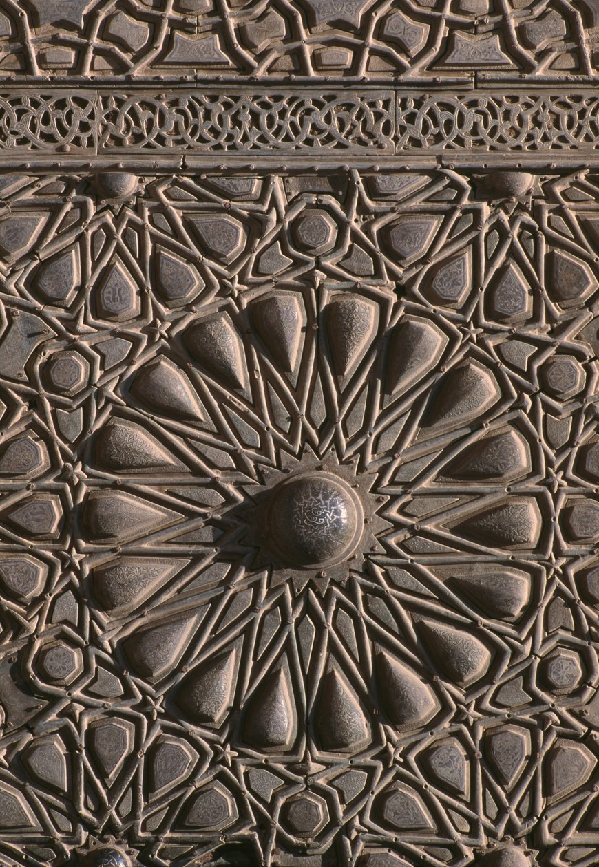 Porta della madrasa del sultano al-Zahir Barquq (dettaglio) da Islamic School