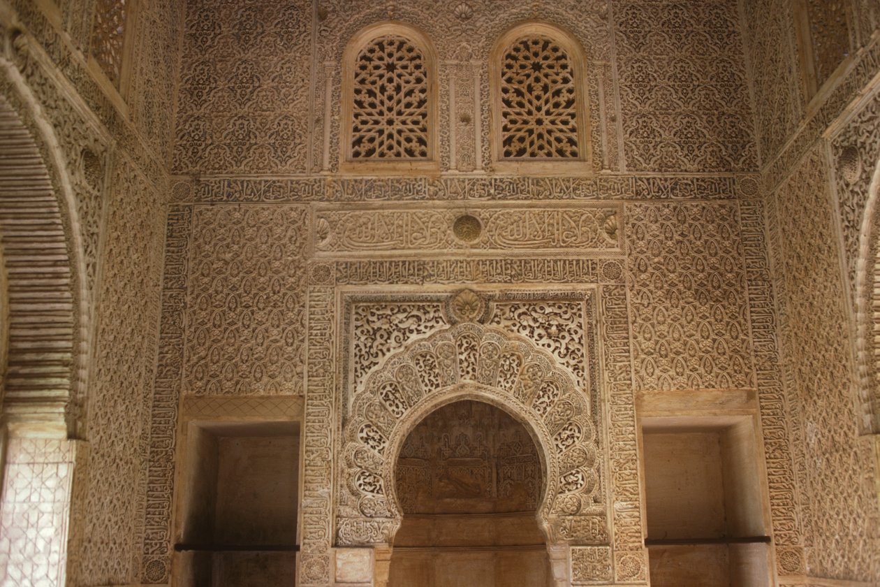 Interno della cappella del castello da Islamic School