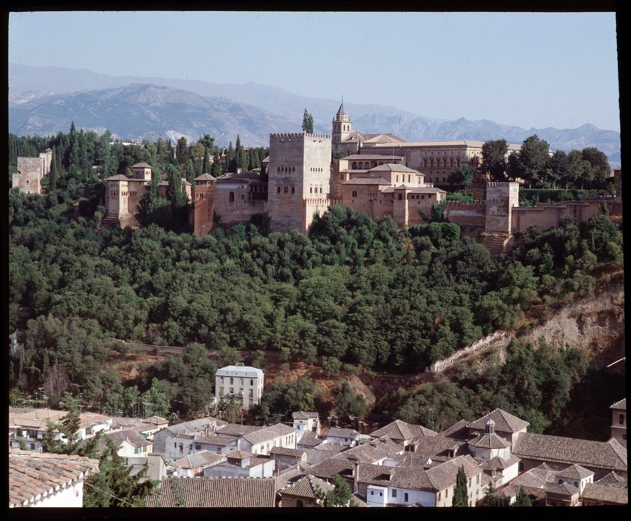 Vista della fortezza e del palazzo dell