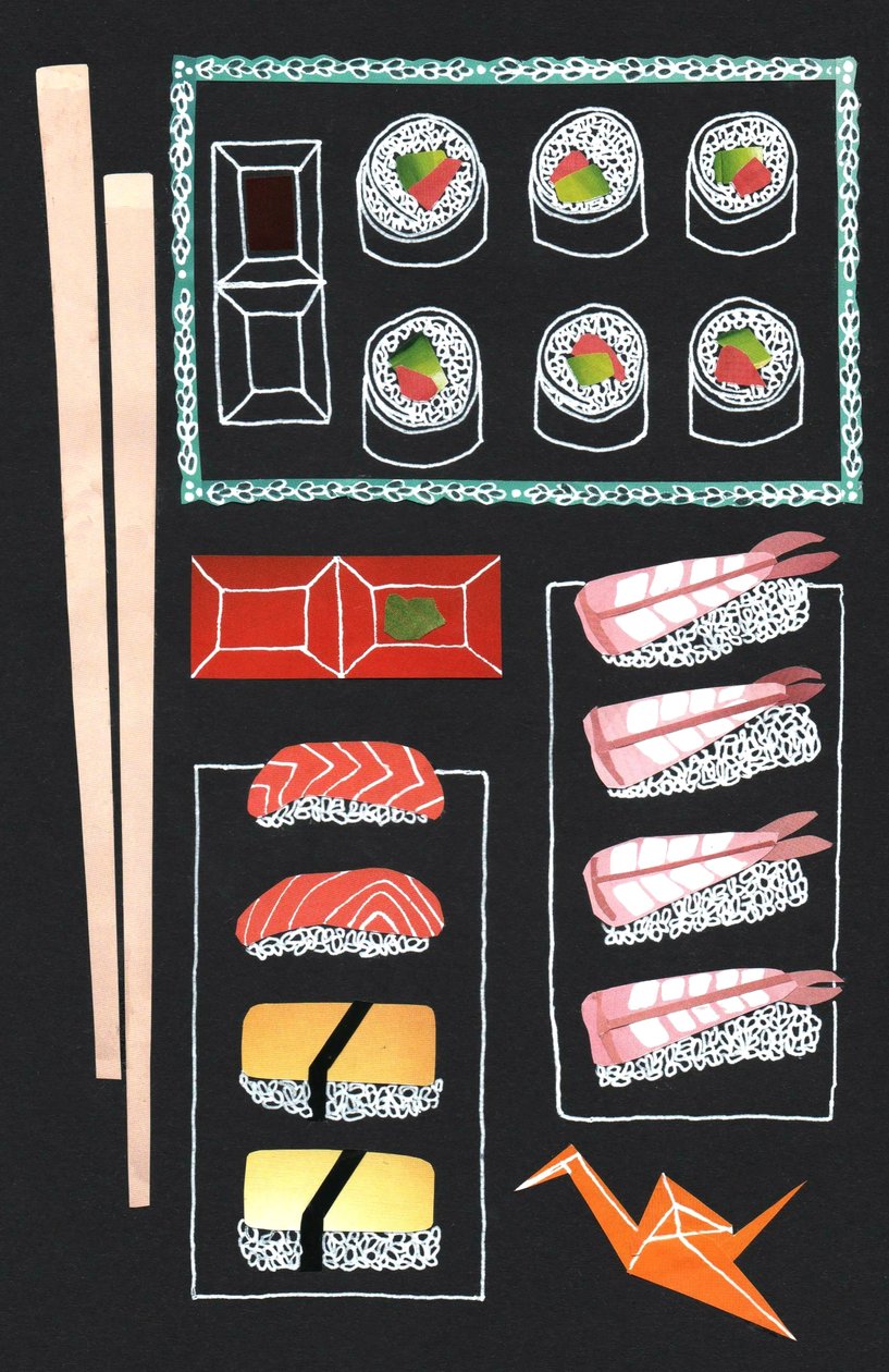Sushi, 2014 da Isobel Barber