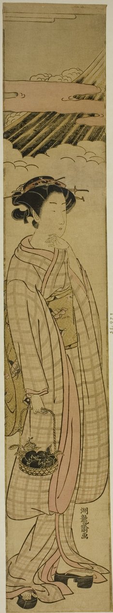 Un sogno propizio da Isoda Koryusai