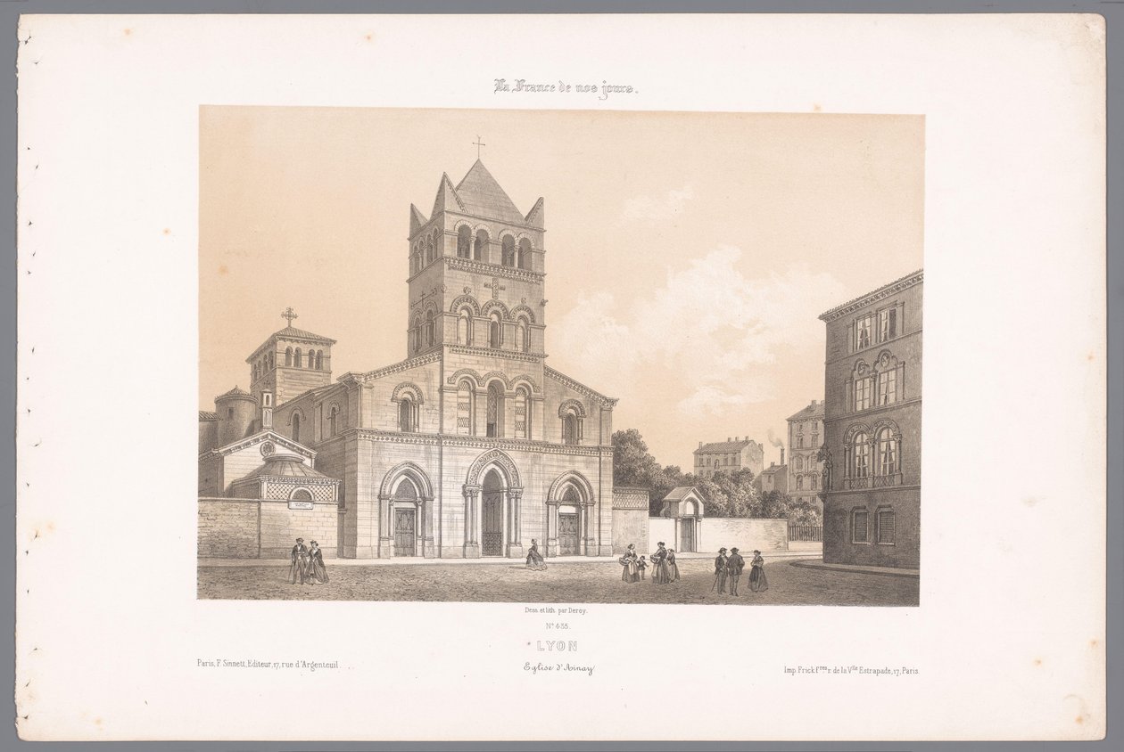 Veduta della basilica di Saint-Martin d