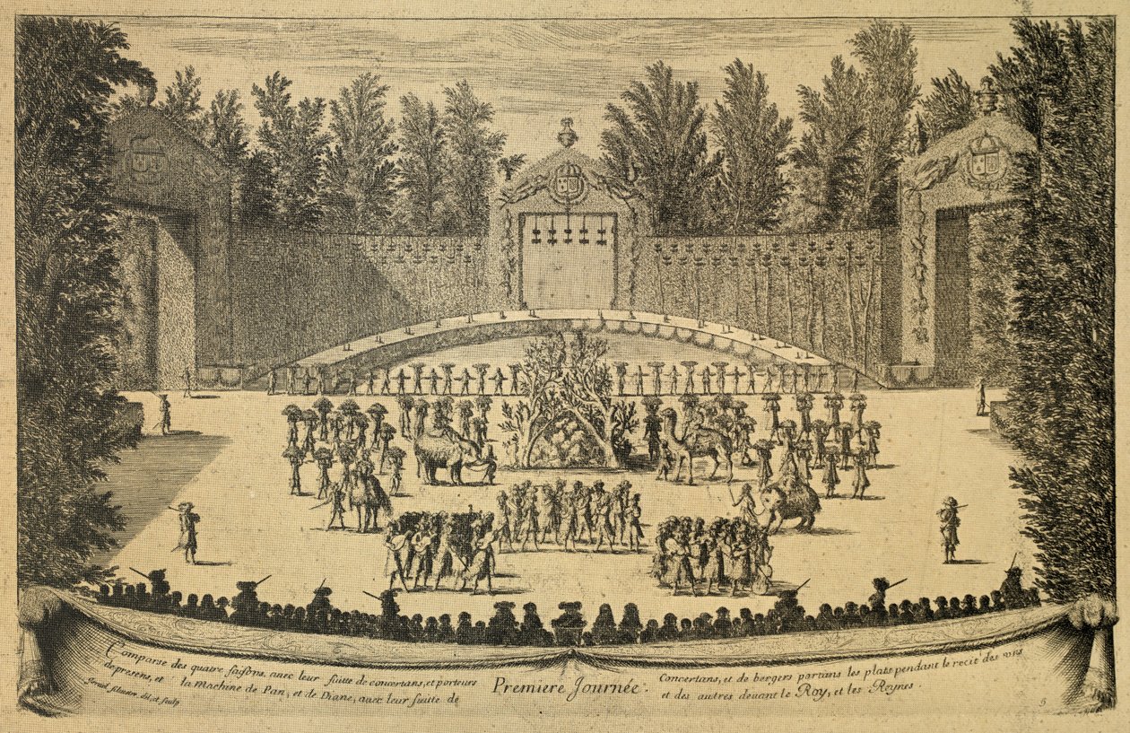 Feste a Versailles da Israel Sylvestre