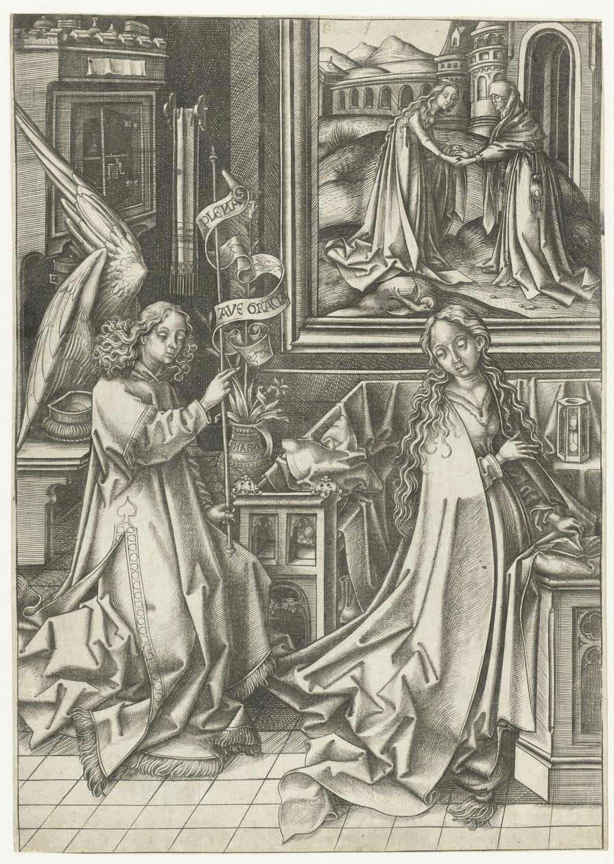 Annunciazione da Israhel van Meckenem
