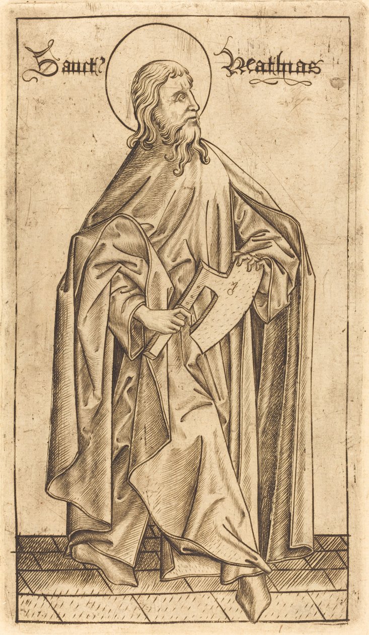 San Mattia da Israhel van Meckenem