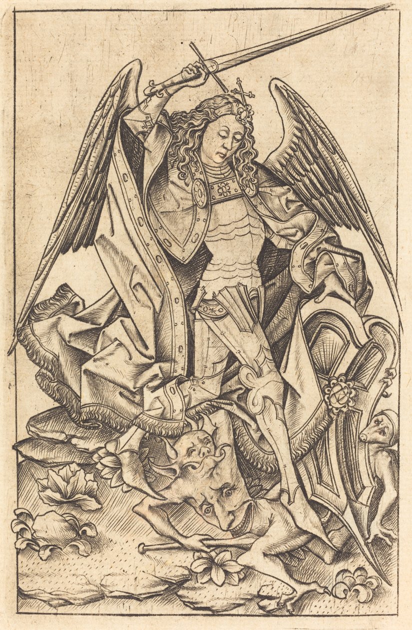 San Michele da Israhel van Meckenem