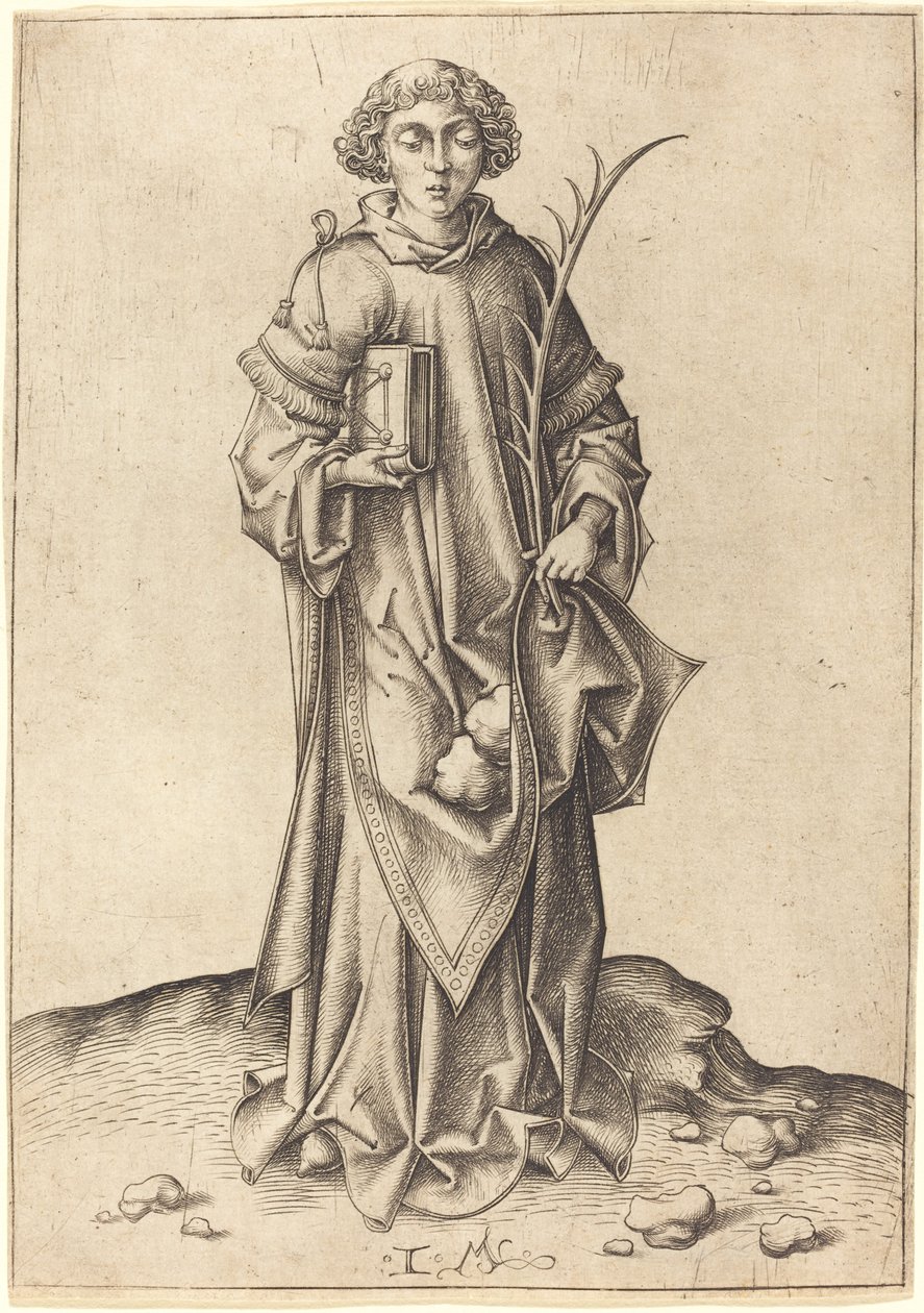Santo Stefano da Israhel van Meckenem
