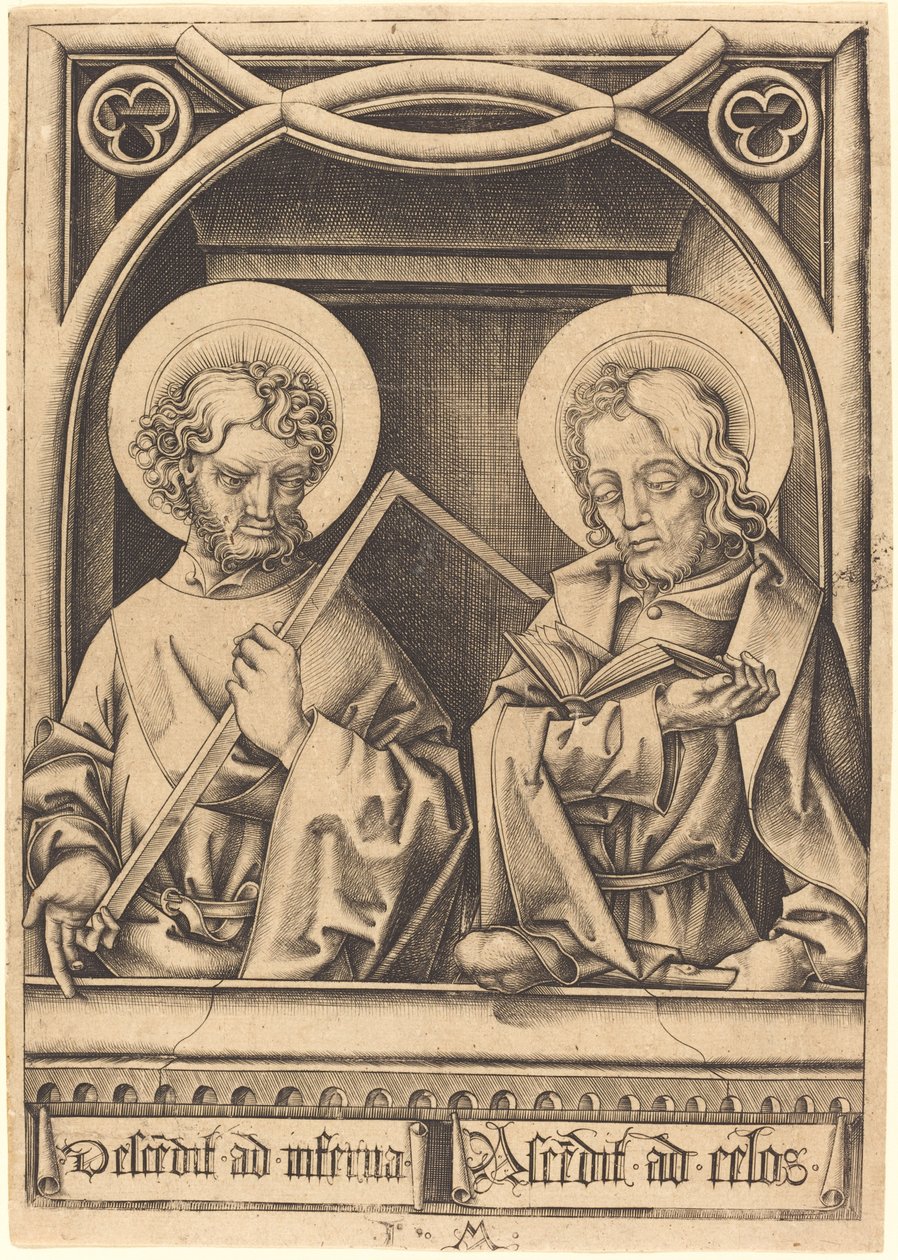 Santi Tommaso e Giacomo il Minore da Israhel van Meckenem
