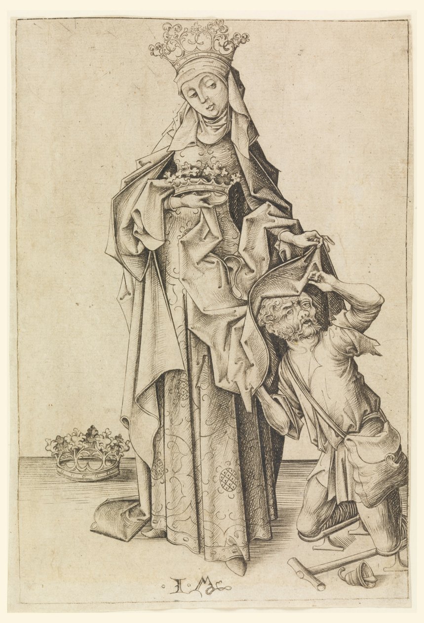 Santa Elisabetta da Israhel van Meckenem