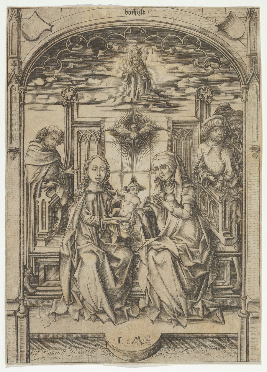 La Sacra Famiglia con Sant