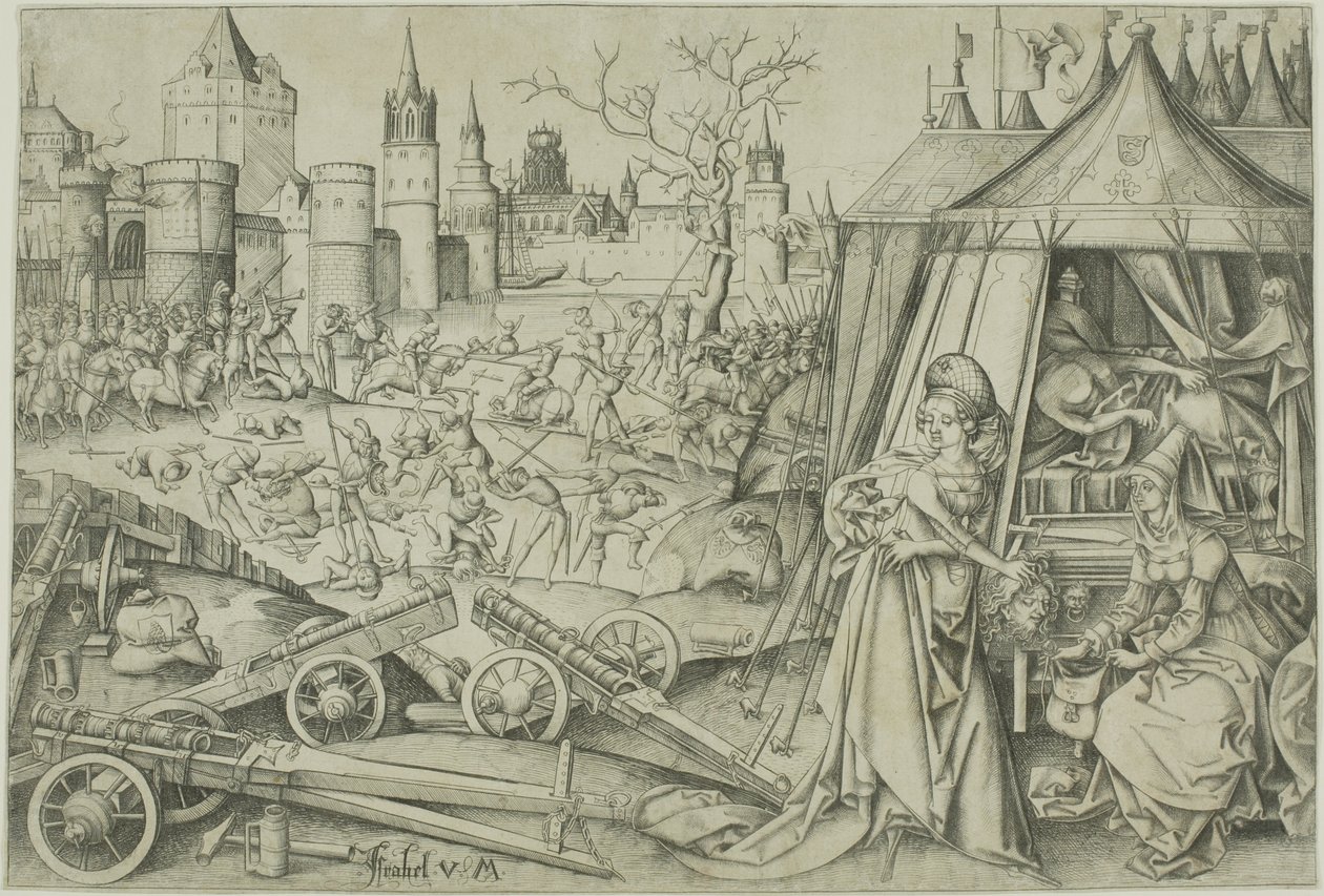 Giuditta da Israhel van Meckenem the younger