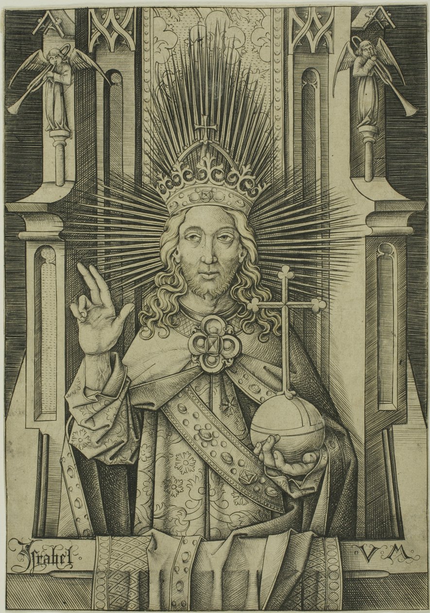 Il Salvatore da Israhel van Meckenem the younger