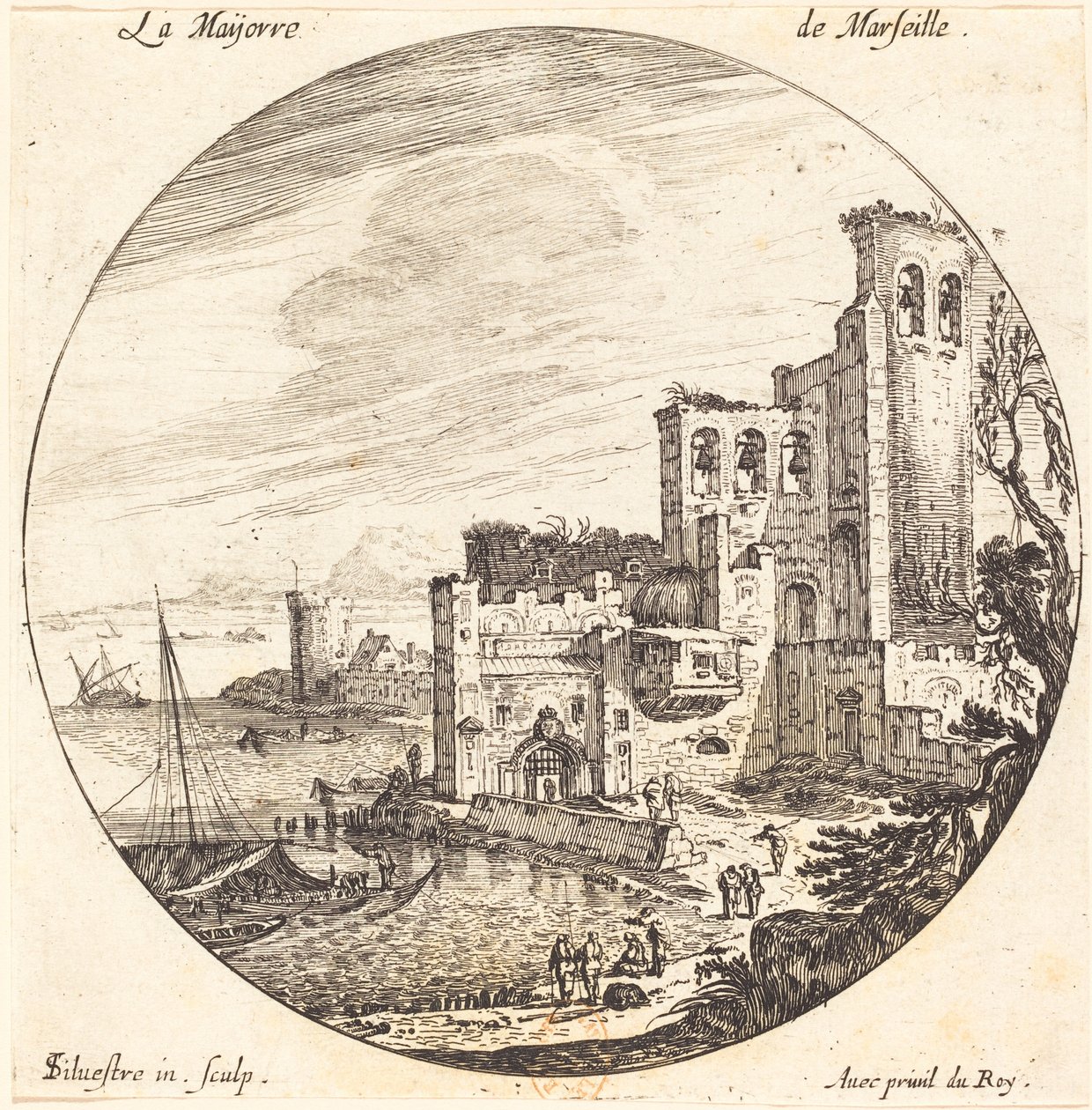 La Maijorre di Marsiglia da Israël Silvestre
