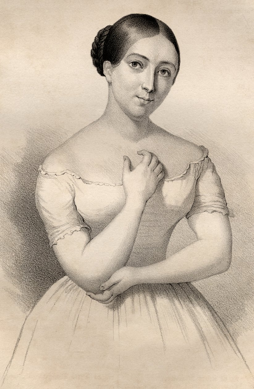 Giulia Grisi (1811-69) da Italian School