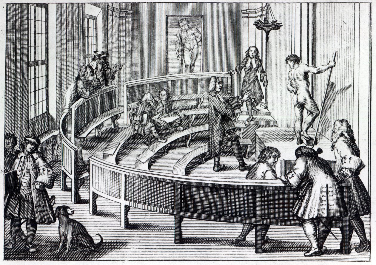 Classe di disegno dal vero, 1739 da Italian School
