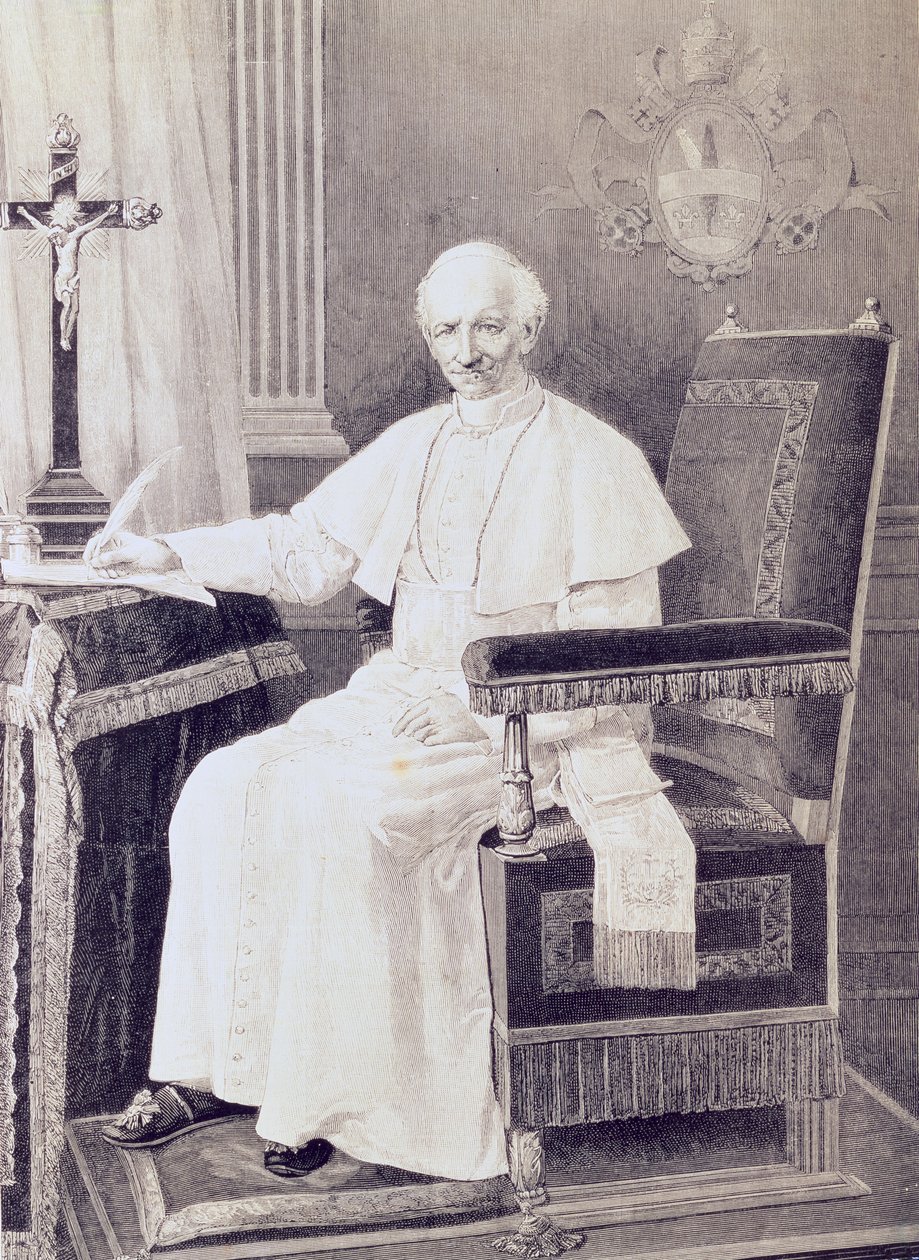 Ritratto di Papa Leone XIII (1810-1903) da Italian School