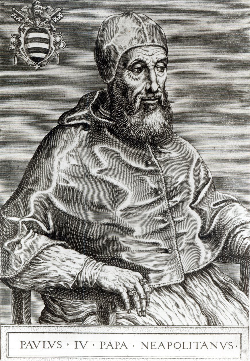 Ritratto di Papa Pio IV, 1555 da Italian School